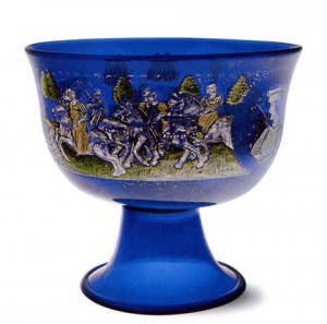 Barovier Cup, Glass Museum in Murano, Venice