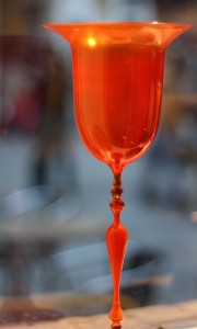 Igor Balbi, glass goblets, Venice