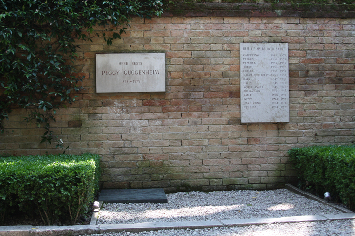Peggy Guggenheim's Grave