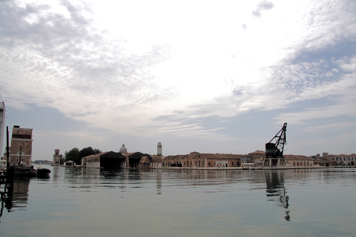 Venice, the Arsenale, the large basin