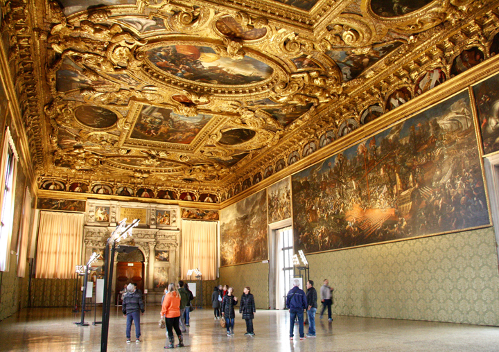 Doge's palace in Venice, Hall of Scrutiny