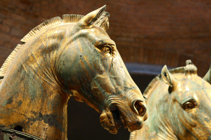 The Four Horses, St. Mark's Basilica museum in Venice