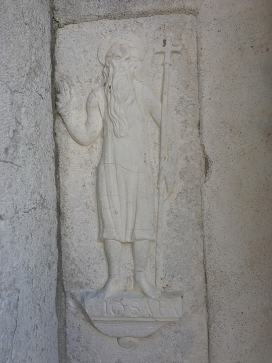 Saint Josaphat bas-relief in Venice